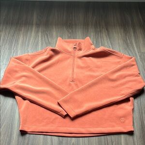 Prana Shea Halfzip Sweater in Terracotta